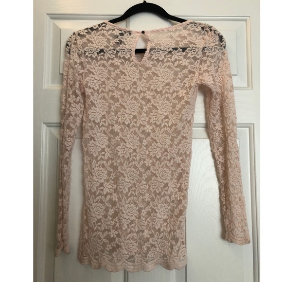 Lace long sleeve top - Picture 2 of 3